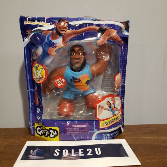 Space Jam Heroes of Goo Jit Zu Lebron James Regular & Power Bugs Bunny Tasmanian - Picture 2 of 5